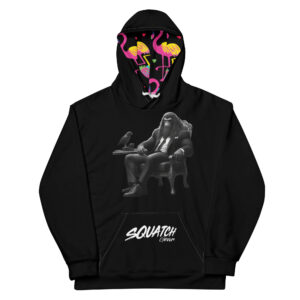 Flamingo in Hood