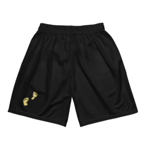 Alternative view of Moon Squatch mesh shorts