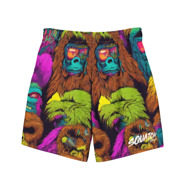 Multi colored squatch swim trunks - Image 2