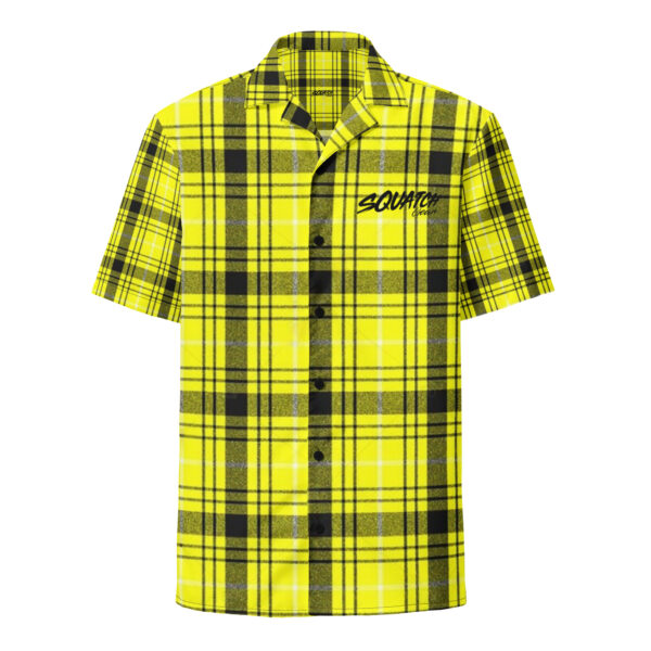 Yellow Plaid button shirt