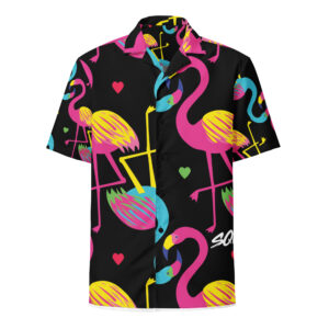 Flamingo button shirt