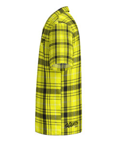 Alternative view of Yellow Plaid button shirt