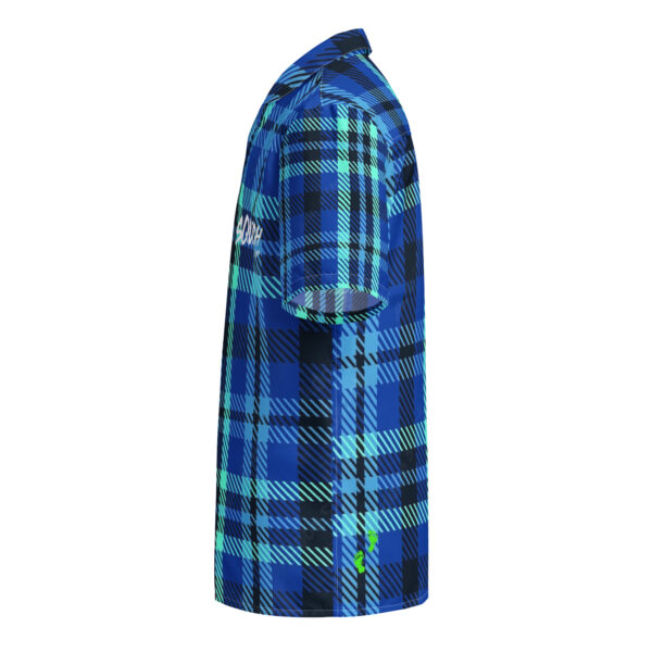 Blue Plaid button shirt - Image 4
