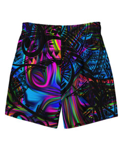 Alternative view of Lucid swim trunks