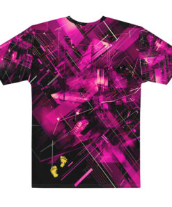 Alternative view of Pink/Black Electric t-shirt