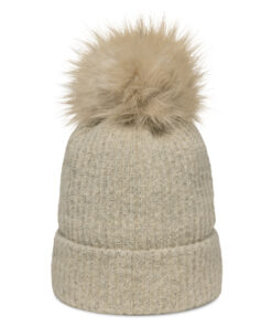 Alternative view of Columbia pom-pom beanie